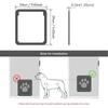 Cat and dog pet door cat door dog hole indoor and outdoor easy installation free access screen window security door dog fence