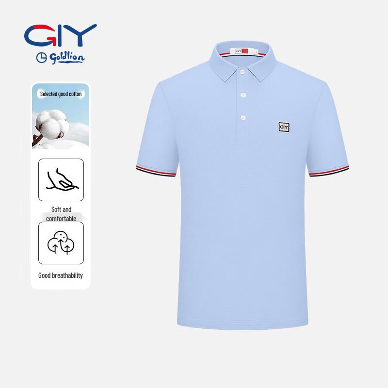 

Goldlion Men s Premium Casual Short-Sleeve Polo Shirt 2XL