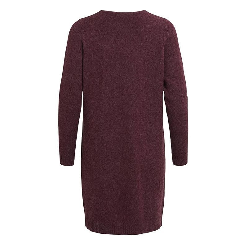 Short Long-sleeved Fine Knit Dress Woman VILA