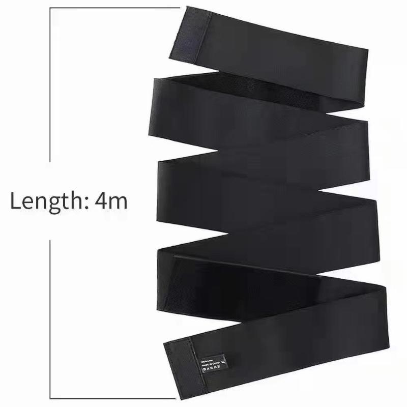 Waist Trainer for Women Adjustable Sweat Wrap Bandage Tummy Trimmer Belt for Gym Workout Fitness 