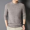 Yiliteng Men's 100% Wool Thick Pullover Sweater YTMTST6416