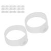 10 Pairs Magnetic Toe Ring Silicone High Elastic Soft Lose Weight Slimming Toe Ring