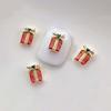 Tree 3D Nail Jewelry Snowflake Nail Rhinestones Christmas Nail Decorations Christmas Nail Drills