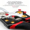 Professional Titanium Bypass Pruning Shears Heavy Duty Garden Clippers Garden Scissors With Ergonomic Non-Slip Grip, Sharp Sk5