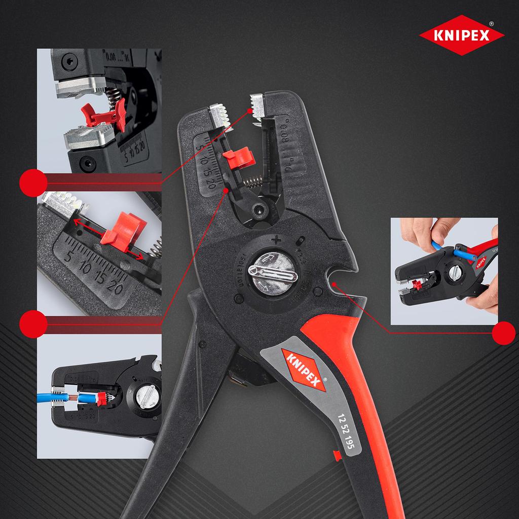 KNIPEX Precision Strip 16 1252-195