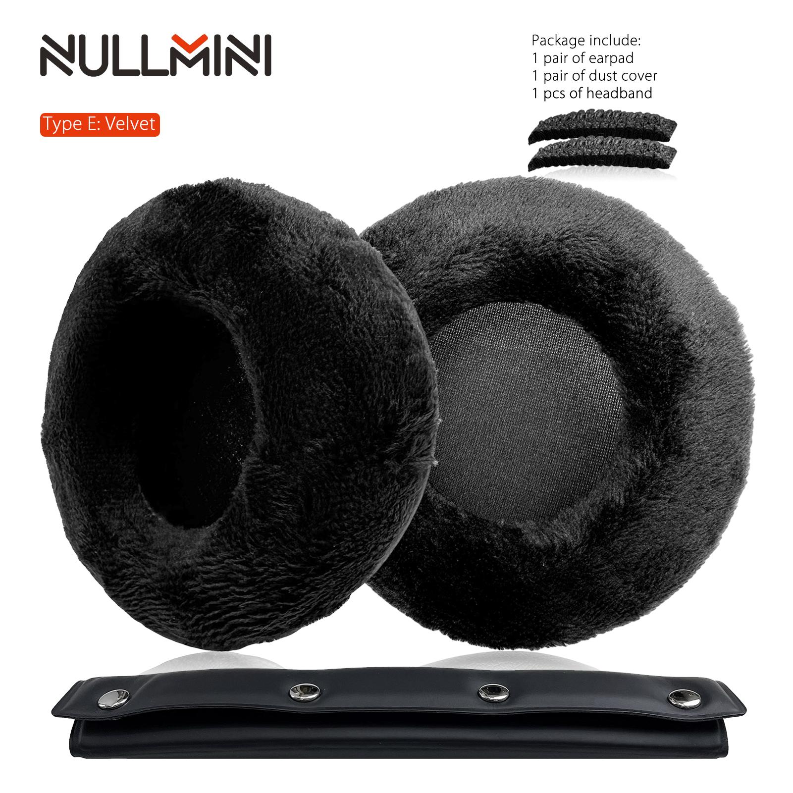 

Замінні амбушюри NullMini для Beyerdynamic DT770 DT880 DT990 DT770pro DT880pro DT990pro MMX300 навушників амбушюри