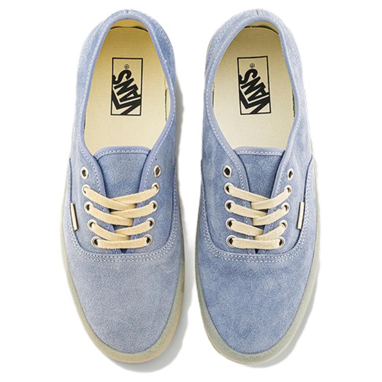 Vans Authentische Low-Top-Skateboardschuhe Unisex Blau VN000D7YFOI