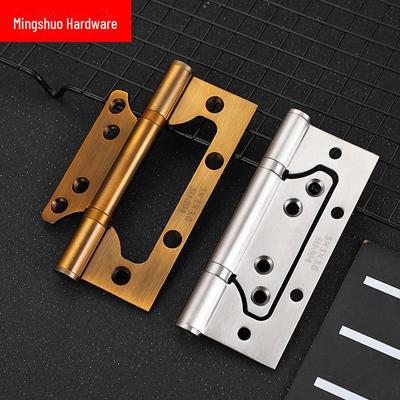 5-Inch RVS Vlak Scharnier voor Houten Slaapkamerdeur & Kledingkast