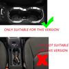 Chrome Inner Front Water Cup Holder Cover Trim Ring Frame For Jeep Renegade 16+