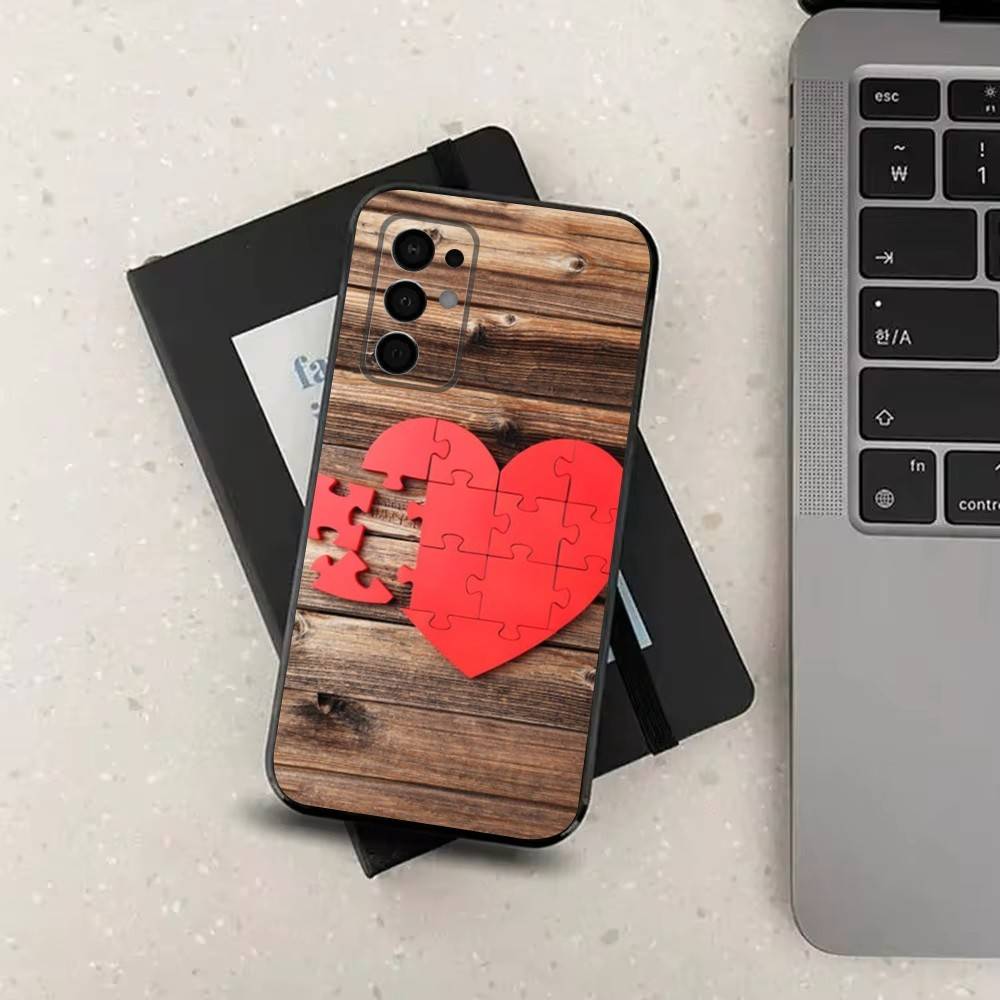Art Interesting Puzzle  For Samsung Galaxy A53,31,52,72,41,22,73,32,71,Note,J7,8,9,5G Soft Black Silicone Phone Case SamsungNote20ultra