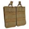 CONDOR Double Mag Pouch for M4/M16 Open Top MA19, Coyote Brown