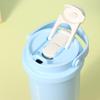 Stylish 316 Stainless Steel Insulated Cup - Portable Sports Water Bottle & Dual-Drink Straw for Outdoor Use
