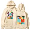 Harrys House Love On Tour Hoody Men's Streetwear Print Clothes Originality Aesthetic Sweatshirt Unisex Autumn Fleece Hoodie