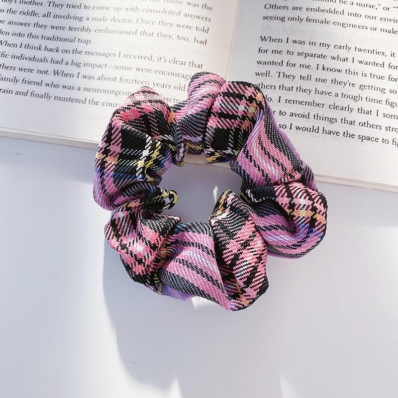 Korean JK College Style Hair Accessories Set: Cute Hair Ring, Headband, Rubber Band, and Large Intestine Hair Rope