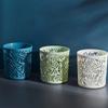 Creative Hollow Leaves Pencil Pot Holder Brush Storage Container Desk Organizer Plastic Stationery Pen Holder Office Supplies