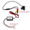 12V DC Car Rear View Rectifier Screen Interference Capacitor Filter Connector Car Camera Relay Regulator for Backup Car Camera