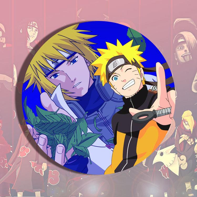 Sasuke Naruto Itachi Madara Kakashi Anime Badge Pin Metal Enamel Lapel Pin Cosplay Accessories Brooch Keychain Gift For Fans