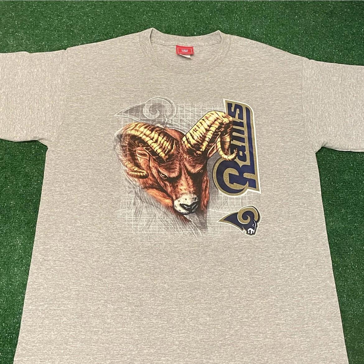 

VTG 90s St Louis Rams NFL Big Graphic Vintage Shirt Mens Size Large 2000s M