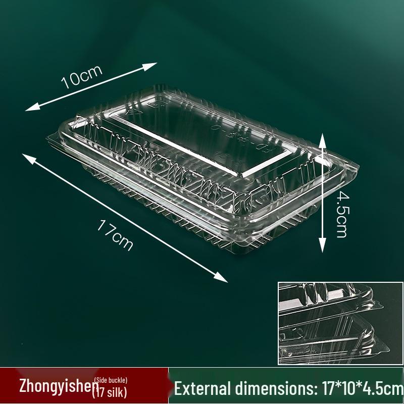 Sushi, Roast Duck, Pastry & Fruit Takeaway Box Set with Free Shipping & 100 Rubber Bands