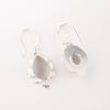 Natural Selenite Gemstone 925 Sterling Silver Handcrafte Jewelry Women's Earring EE-163-44