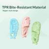 Slipper Dog Chew Toy Bite Resistant Boredom Stress Relief Fishbone Texture Shoes Dogs Teething Cleaning Toy Pet Supplies