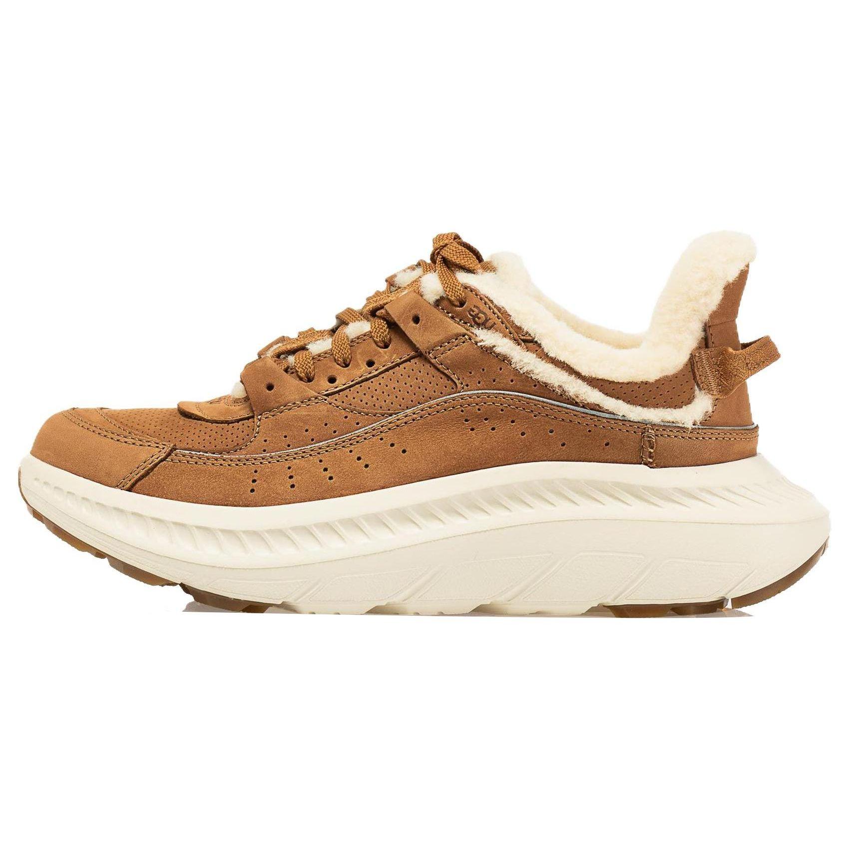 

UGG Шерстяные мужские повседневные кроссовки с круглым носком на шнуровке с низким верхом, коричневые 1130742-CHE 41