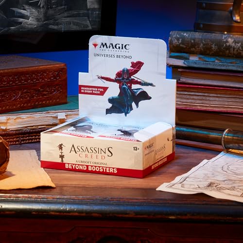 Magic: The Gathering - Assassin's Creed Beyond Booster Box | 24 Beyond Boosters (7 Cards Per Pack) | Collectible Trading Card Game for Ages 13+