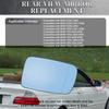 Side Heated Rearview Mirror Glass Blue Wide Angle for BMW E46 E65 E66 E67 325Ci 330Ci 745i 750i 760i 51167028427 51167028428