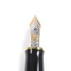 Excellent PERIKAN Fountain Pen Souvern M600 Cap Type Black Gold 14C Mens Used