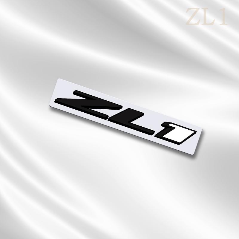 3D Badge ZL1 Design Car Sticker Rear Trunk Body Letters Emblem For Chevrolet Camaro Colorado Z71Trax Lacetti Captiva Accessory