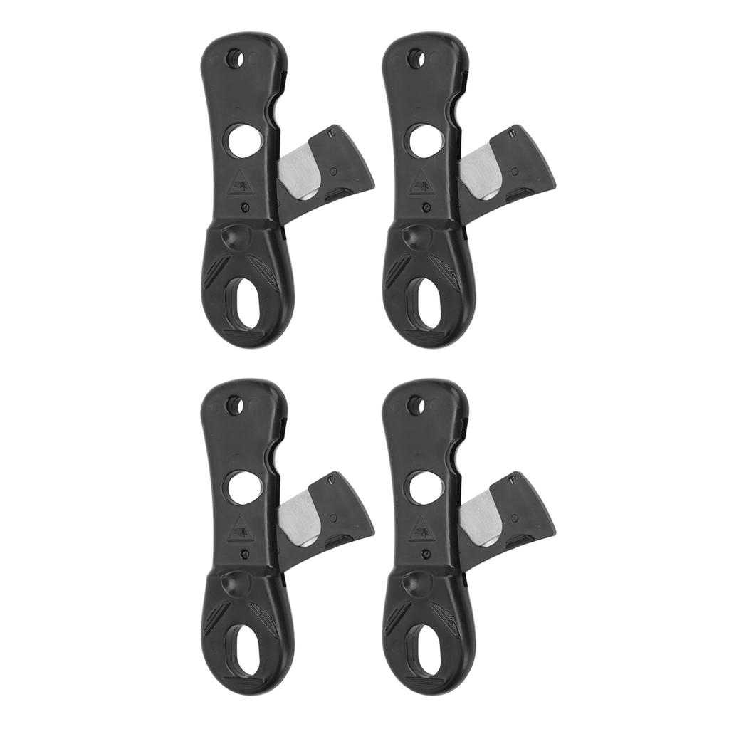 4KS Samolepicí řezačka trysek Ruční nástroj na řezání kartuší pro skleněné lepidlo tmel a silikonovou hadici