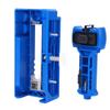Blue Door Hinge and Latch Installation Kit Plastic Door Hinge Mortiser Template for Accurate