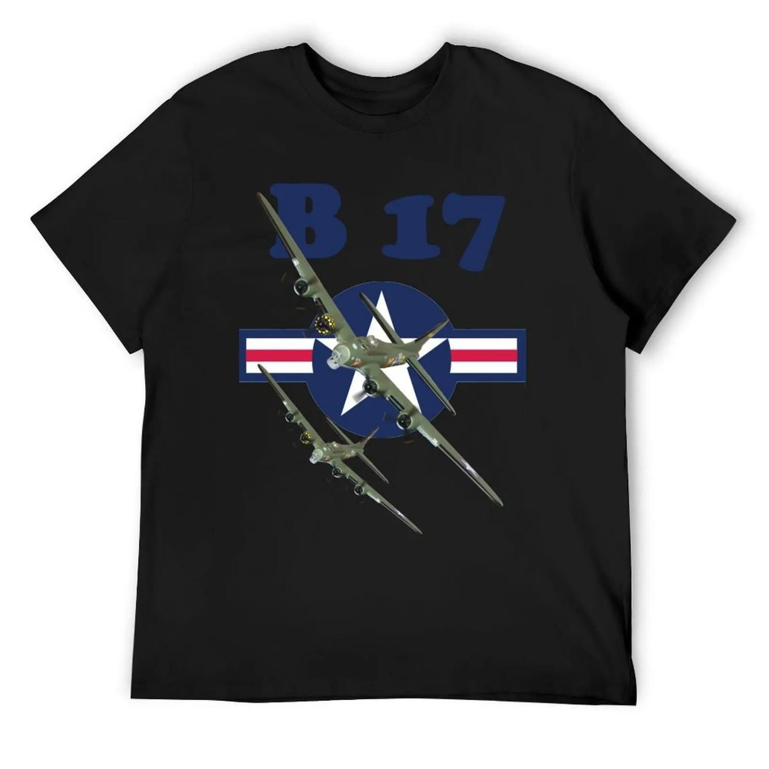 

B 17 Tee Shirt T-Shirt shirts graphic tee for a boy custom t-shirts designer t shirt men XXXXXL чорний