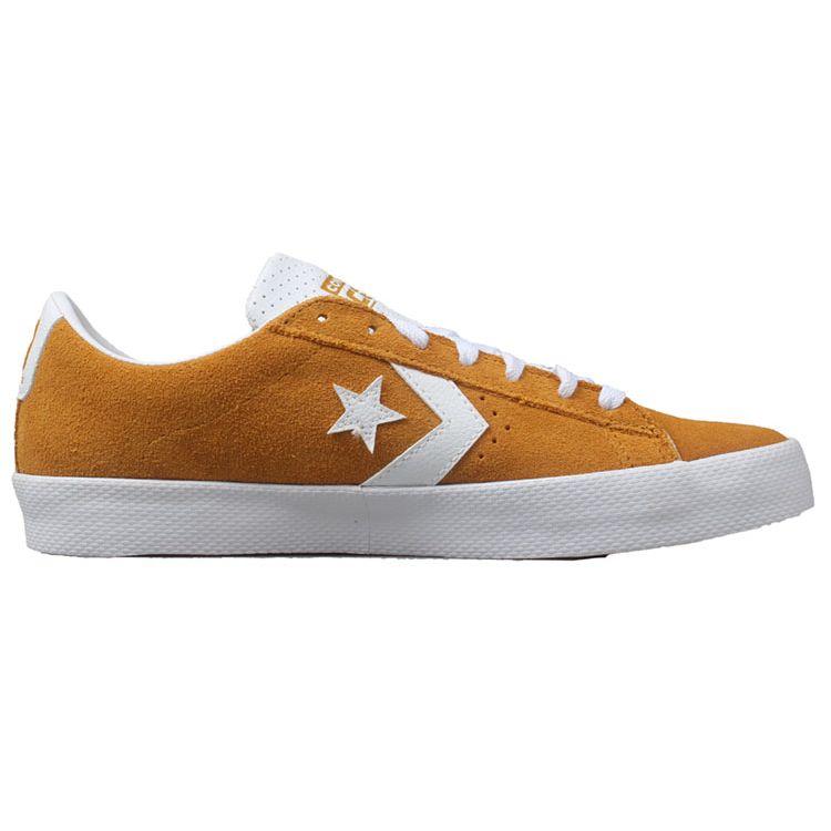 Converse Sneakers Unisex Pro Leather Vulc Pro Suede Basse Golden Sundial Giallo Bianco A04152C