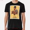 El Pavo Turkey Mexican Lotery Card Made In Australia Mens T Shirt S To 2XL Vintage Washed Top For Everyday Wear