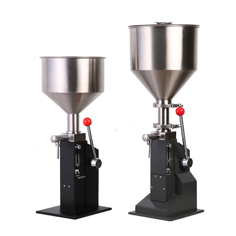 A03 Manual Filling Machine Small Manual Pressure Subpackage Machine Portable Paste Liquid Dual Use Filling Equipment