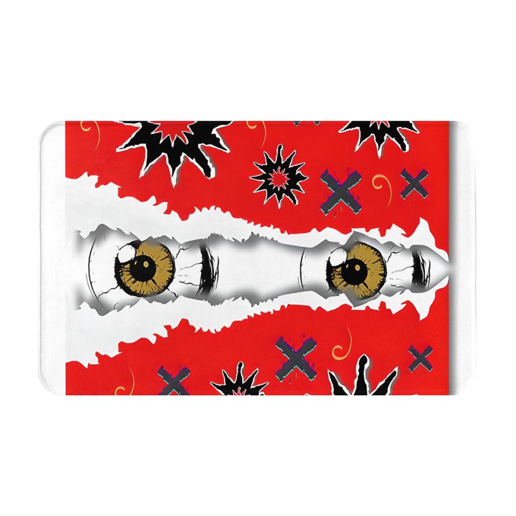 Halloween “Eye See You” Doormat – Spooky Fun Floor Mat for Entryway Porch Door | Machine Washable Indoor Decor Rug