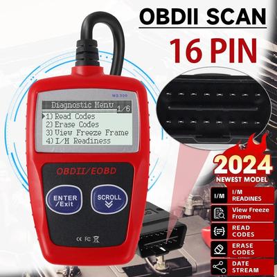 MS309 Araç Arıza Kodu Okuyucu Doğru Motor Arıza Teşhis Tarayıcı AracıTarayıcı Arıza Kodunu Oku & Sil Peugeot İçin Görüntüle