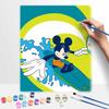 Disney Mickey Surfing Paint By Number Kit Drawing Canvas DIY Picture Home Decor Disney Art Craft For Adult Wall Art Decor Gift Set