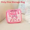 Cartoon Pattern Stripe Sanitary Item Bag For Travel And Storage Home