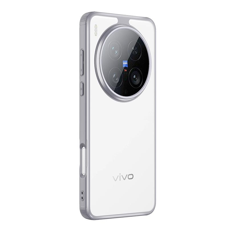 Applicable to VIVO IQOO13 armor mobile phone case magsafe magnetic suction S18Pro transparent anti-drop protective case
