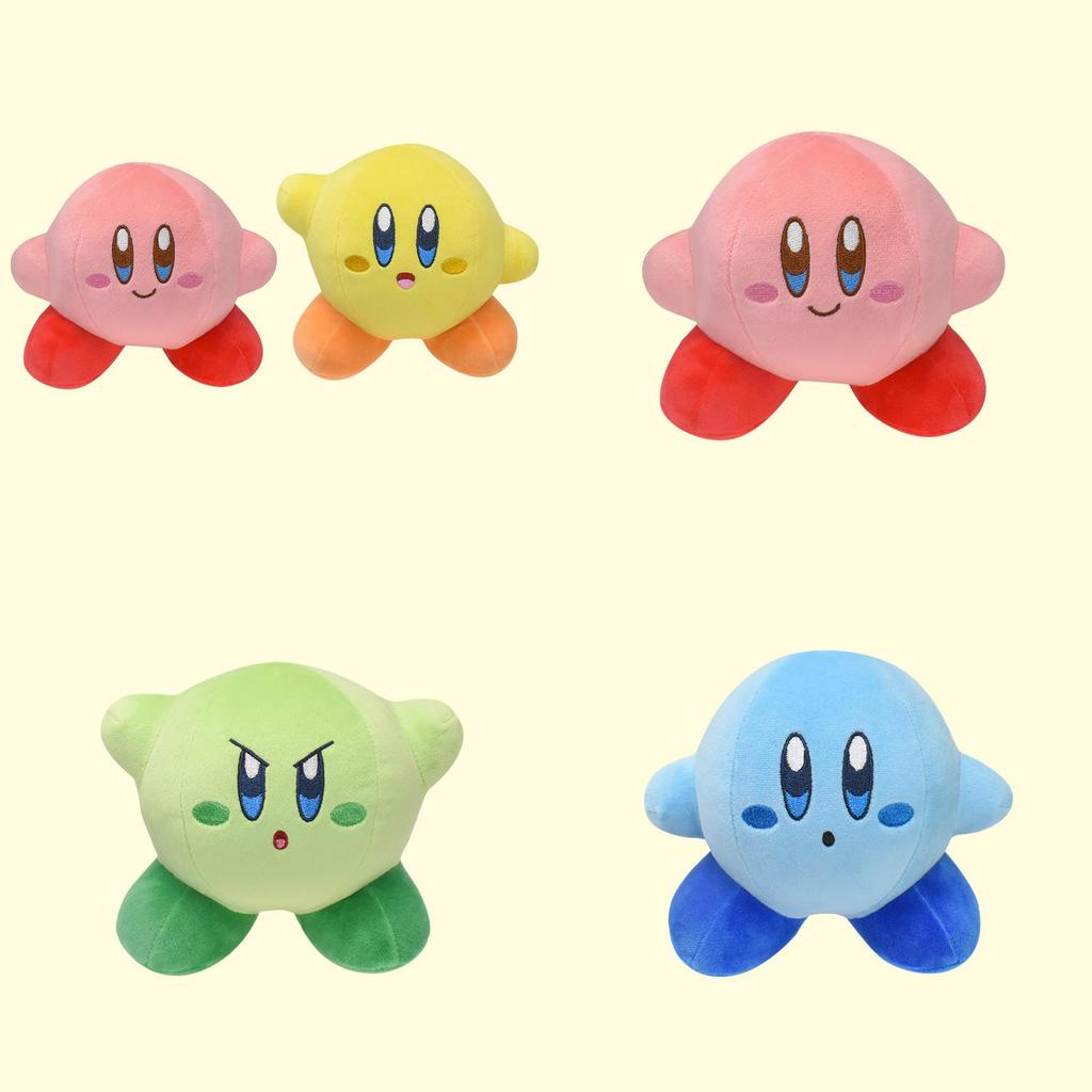 Kirby Plush Toy Set With Super Soft Short Plush For Collectors And Kids