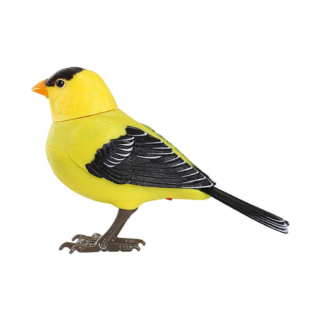Fun Simulation Bird Voice Controlled Light Controlled Bird Children's Electric Sensing Toy