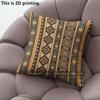 Bohemian Style Geometric Floral Throw Pillow Covers Pattern Cushion Cover Suitable For Sofa Bedroom Car Pillow Cover