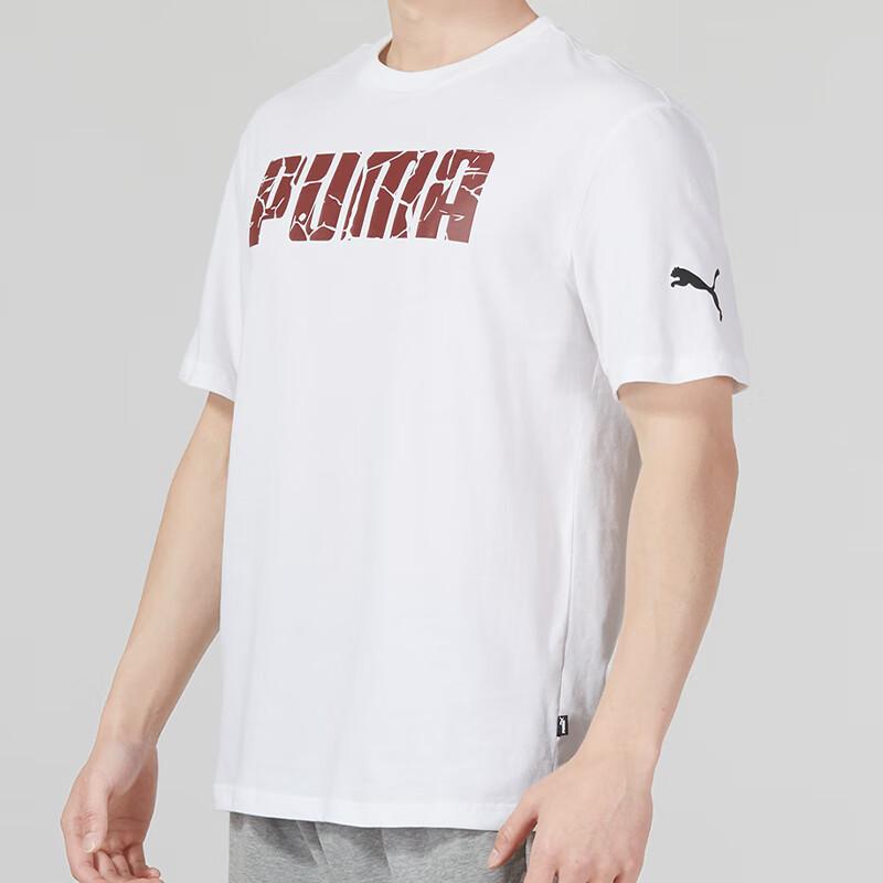 New PUMA Retro T Shirts Men's White 679676-02