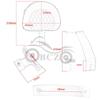 Compatible Rider Backrest for Harley Softail Breakout and Fat Boy
