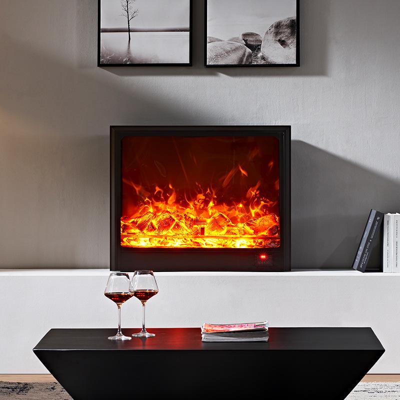 European Electric Embedded Fireplace: Energy-Saving Simulation Flame Heater for Home Décor