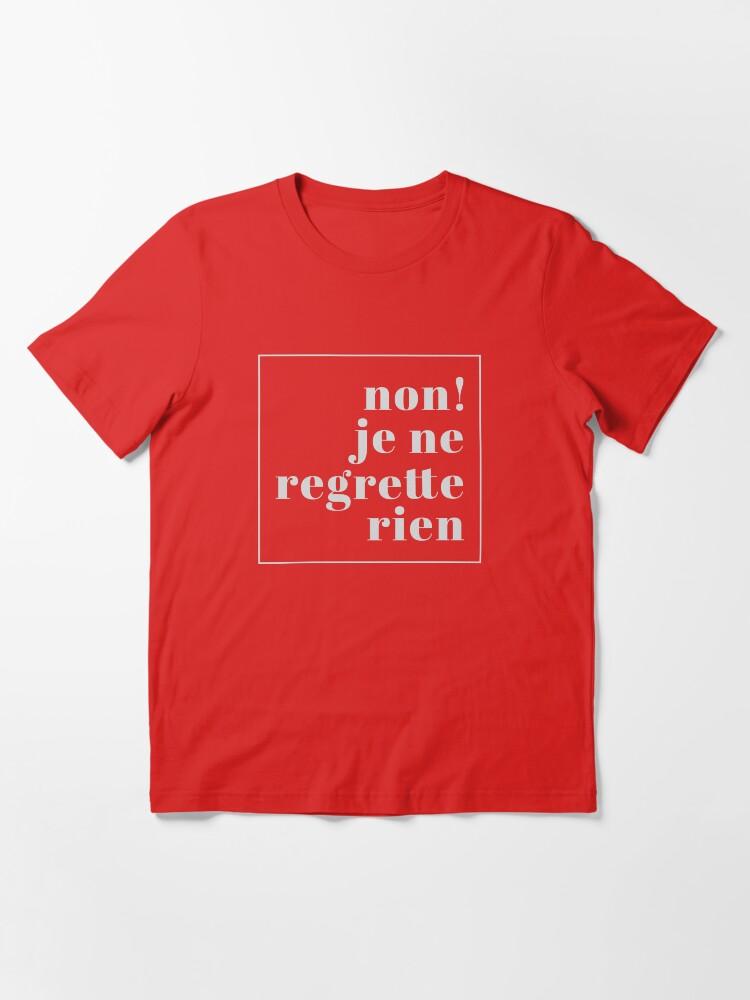 Édith Piaf Non, je ne regrette rien Essential T-Shirt