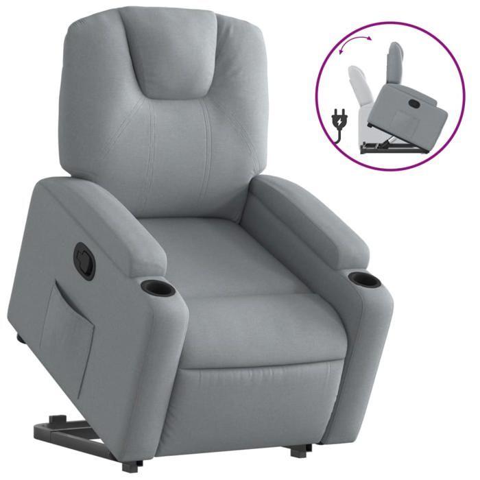 VidaXL Recliner, Relaxation Chair with Adjustable Backrest and Footrest, Living Room Seat, 3204368