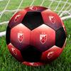 SIZE 5 Red Star Belgrade Soccer Ball Colorful All Ages Machine Stitched PVC Competition Ready Durable High-Bounce